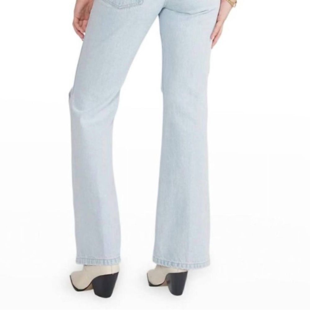 NWT Women's Etica Sasha Modern Flare Denim Jeans In Sea Breeze Size 29 - Picture 2 of 9